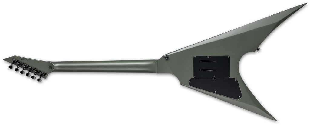 ESP Ltd Arrow-200 FR Electric Guitar, Military Green Satin