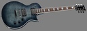 ESP Ltd EC-256, Flame Maple, Cobalt Blue