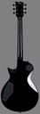 ESP Ltd EC-256 QM, See Thru Black Cherry Sunburst