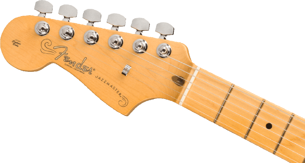 Fender American Professional II Jazzmaster® Left-Hand, Maple Fingerboard, Miami Blue