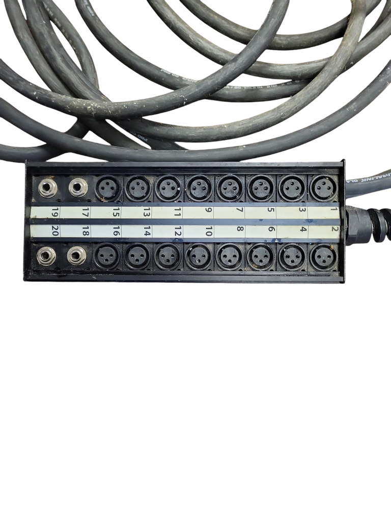 ProCo Stagemaster 16x4 Stage Snake with 1/4” Returns, 50 feet