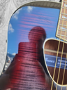 Ibanez ALT30FM Acoustic Electric Guitar, Red Doom Burst High Gloss - Scratch & Dent