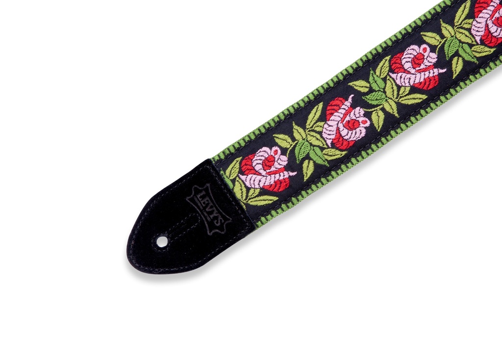 Levy's MC8JQ-003 Levy’s 2″ wide woven cotton guitar strap