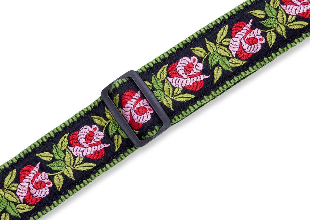 Levy's MC8JQ-003 Levy’s 2″ wide woven cotton guitar strap