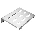 MONO Pedalboard Small, Silver and Club Accessory Case 2.0, Black