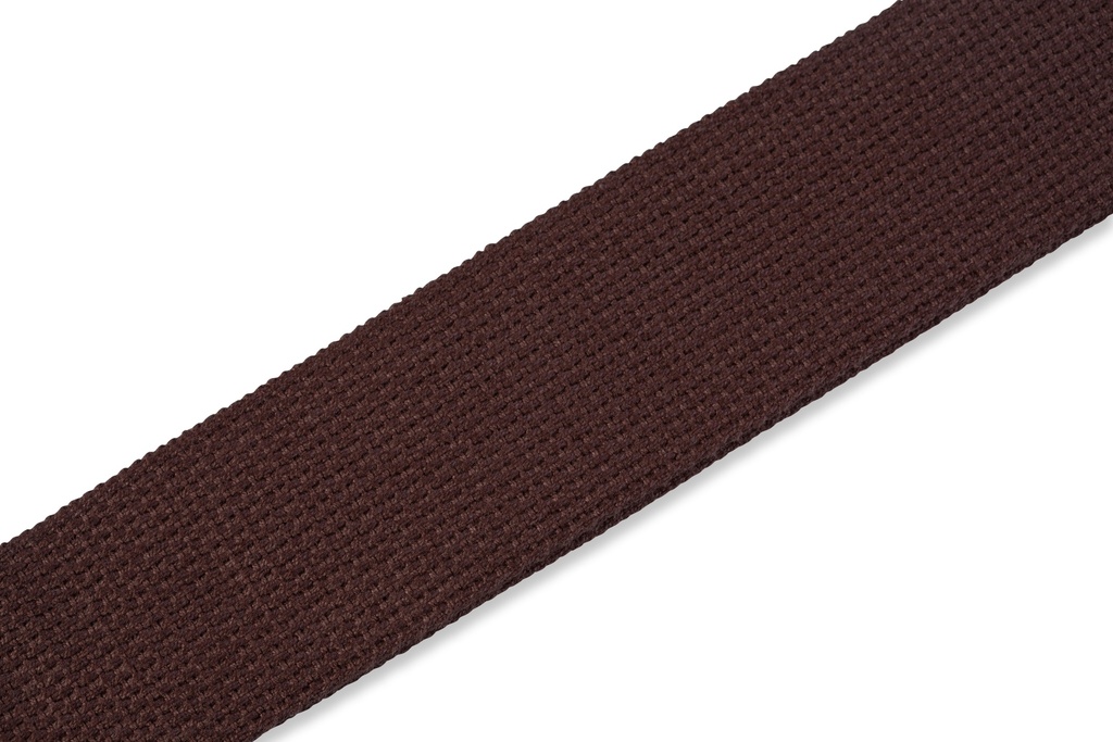 Levy's MC8-BRN 2" Wide Brown Cotton Guitar Strap