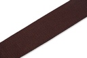 Levy's MC8-BRN 2" Wide Brown Cotton Guitar Strap