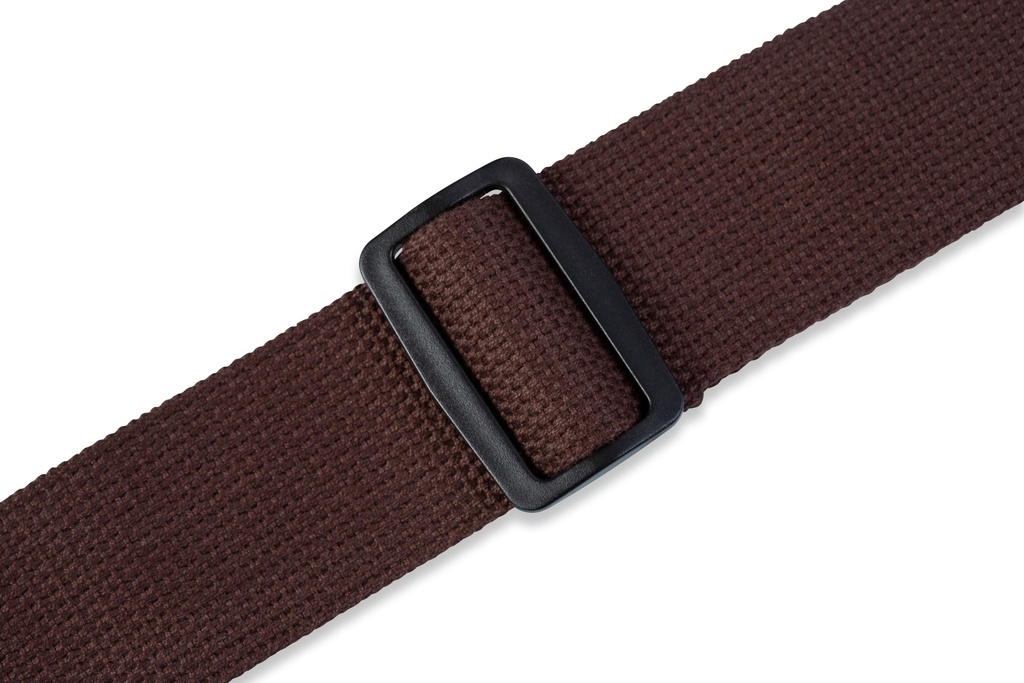 Levy's MC8-BRN 2" Wide Brown Cotton Guitar Strap