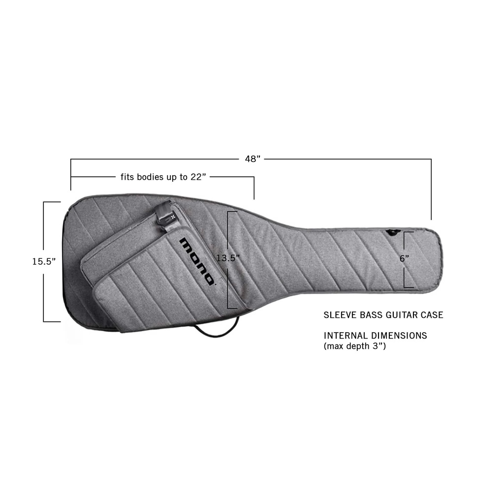 MONO Sleeve Bass Guitar Case, Ash
