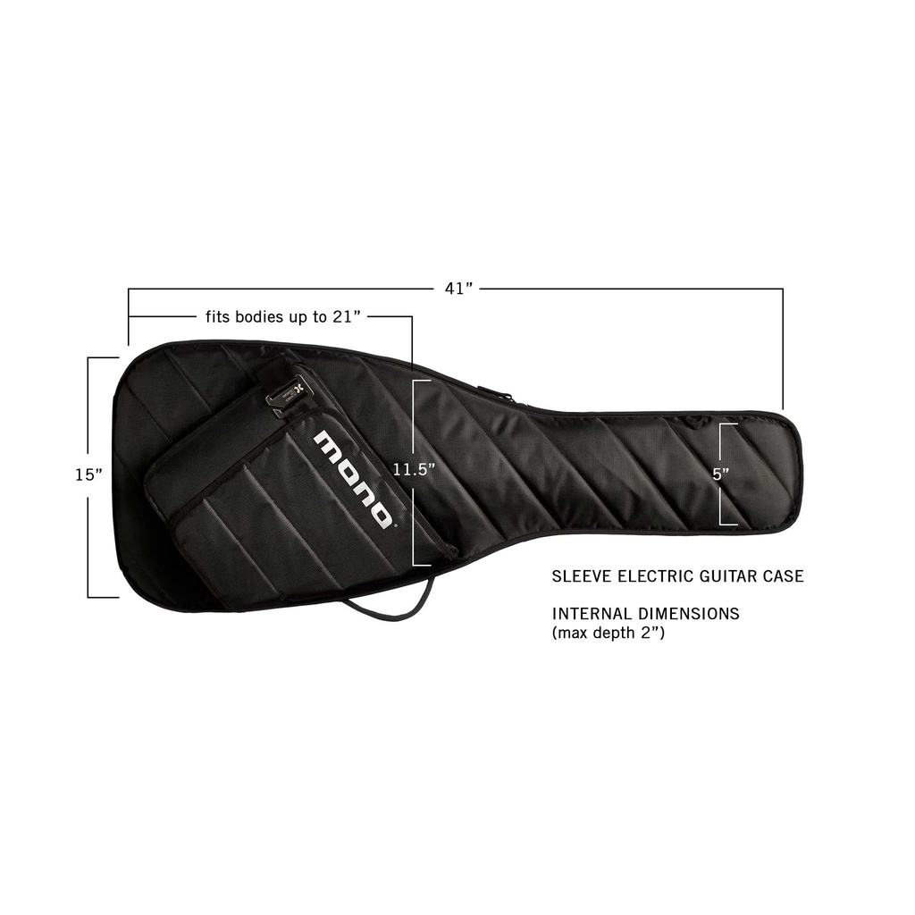 MONO Sleeve Electric Guitar Case, Black