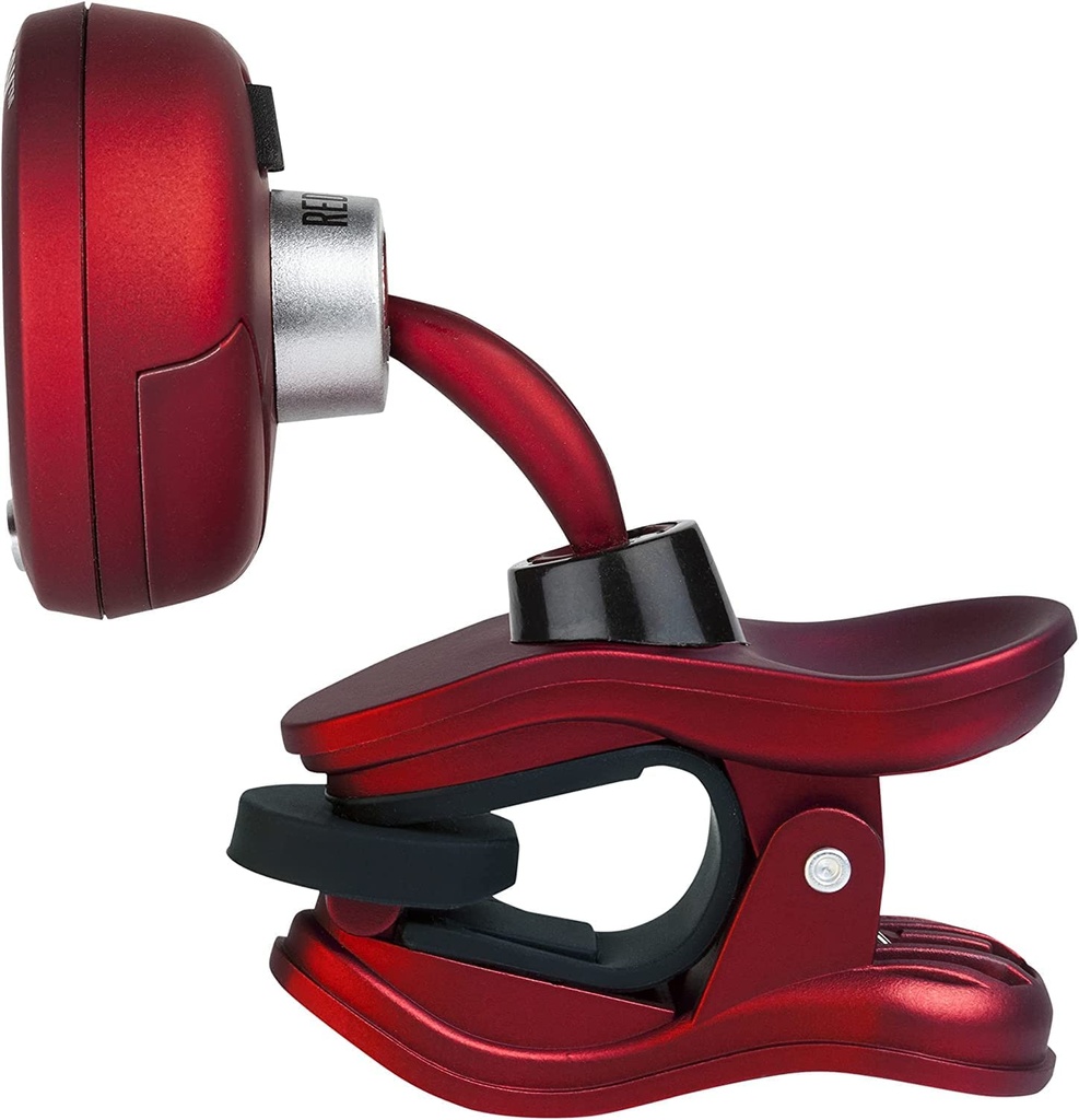 Snark Silver Snark Hyper-Fast Clip-On Chromatic Tuner, Red