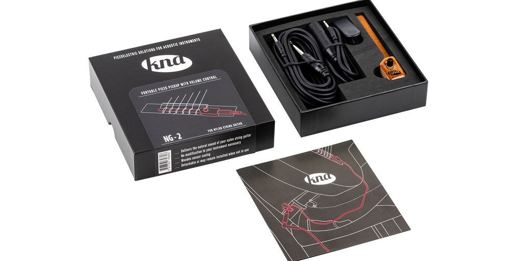 KNA NG-2 Nylon String Guitar Pickup with Volume Control