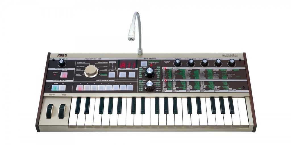 Korg MICROKORG 37-mini Key Synthesizer & Vocoder