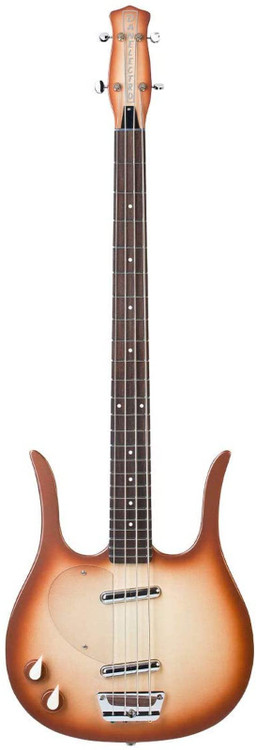 Danelectro Longhorn Bass, Lefty, Copperburst