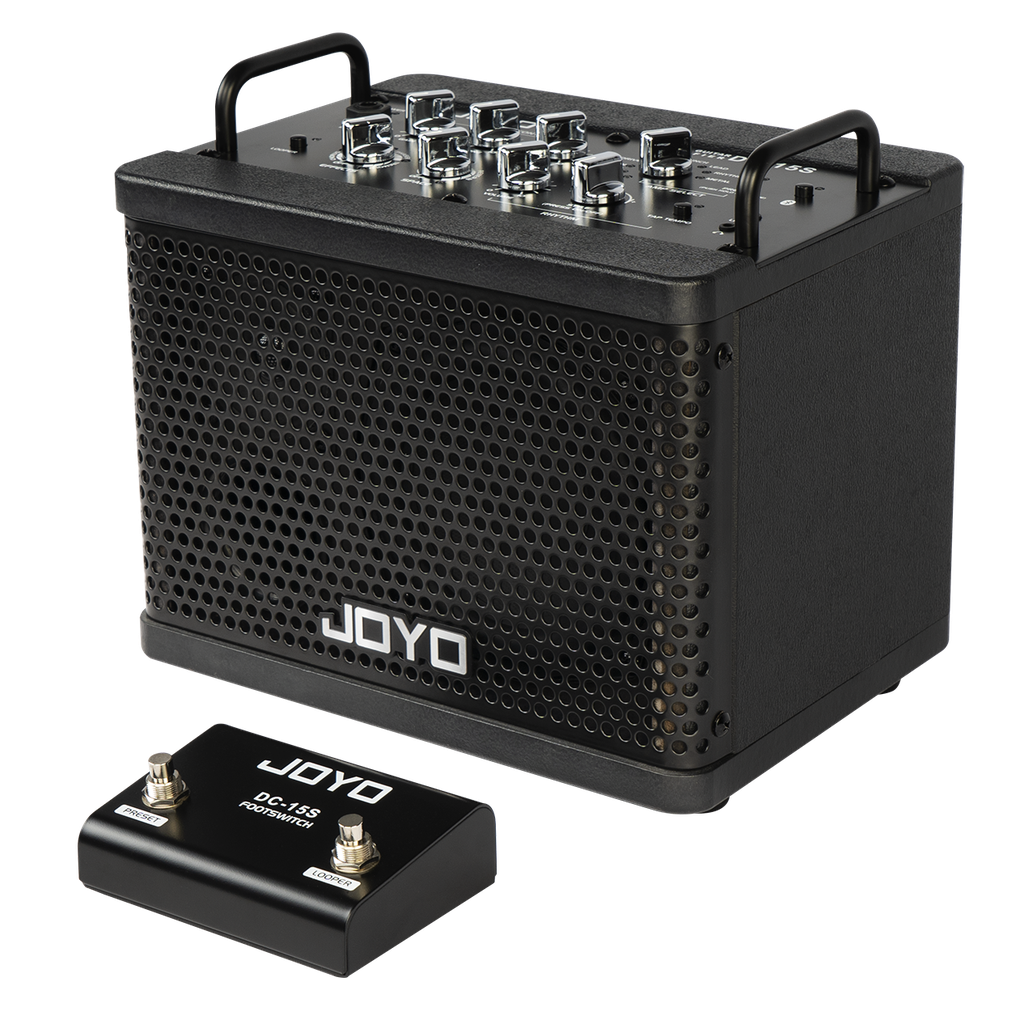 Joyo DC-15S Rechargeable Bluetooth Amp with Looper and Drum Machine
