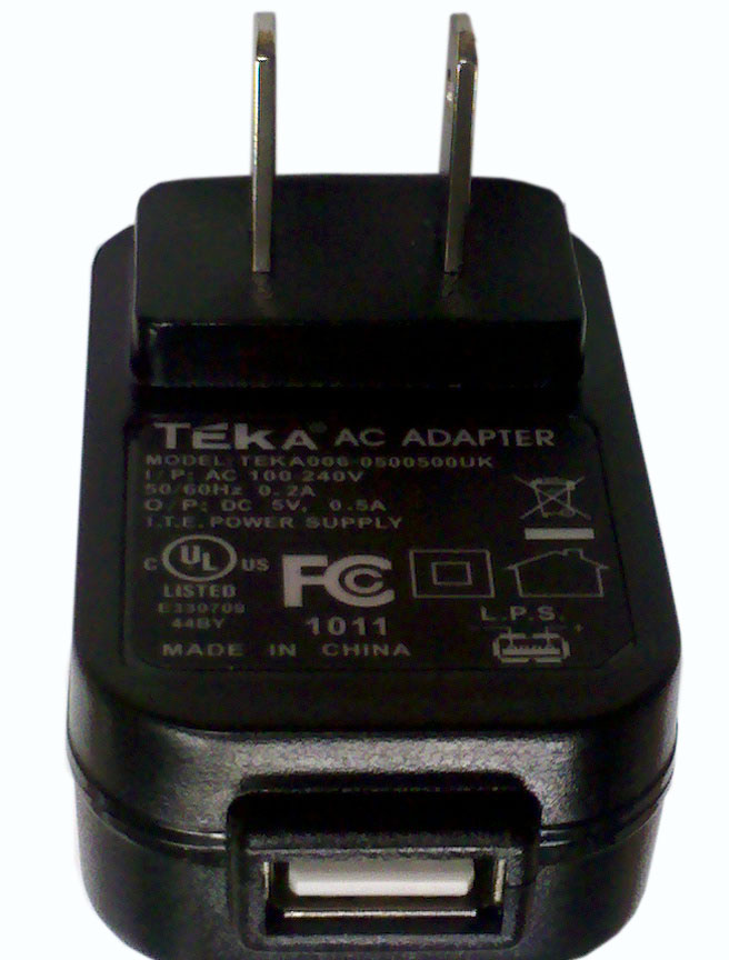Peterson USB Charger (USA Plug) for StroboPlus HDC and BodyBeat Sync