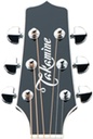 Takamine Legacy EF341SC Dreadnaught Acoustic Electric Guitar, Black