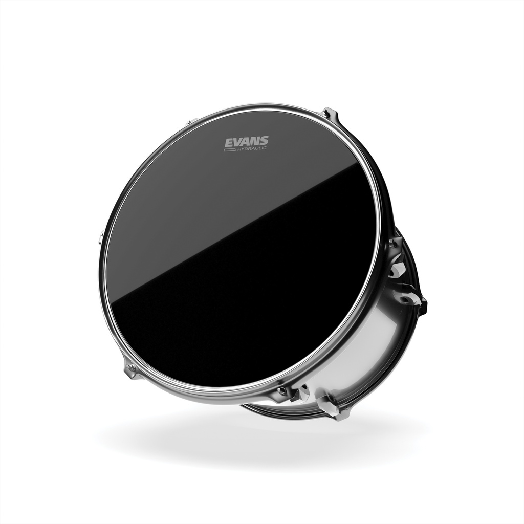 Evans Hydraulic Black Drum Head, 13 Inch