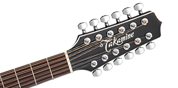 Takamine EF381SC 12-String Dreadnaught Acoustic Electric Guitar