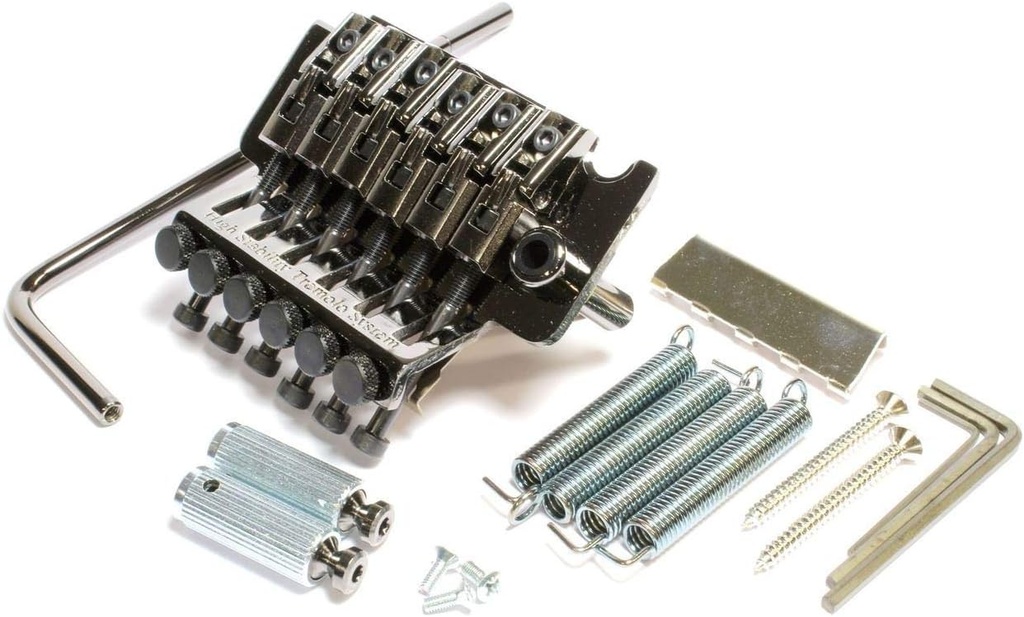 Gotoh GE1996T Floyd Rose Locking Tremolo Guitar Bridge, 33mm Block, Chrome