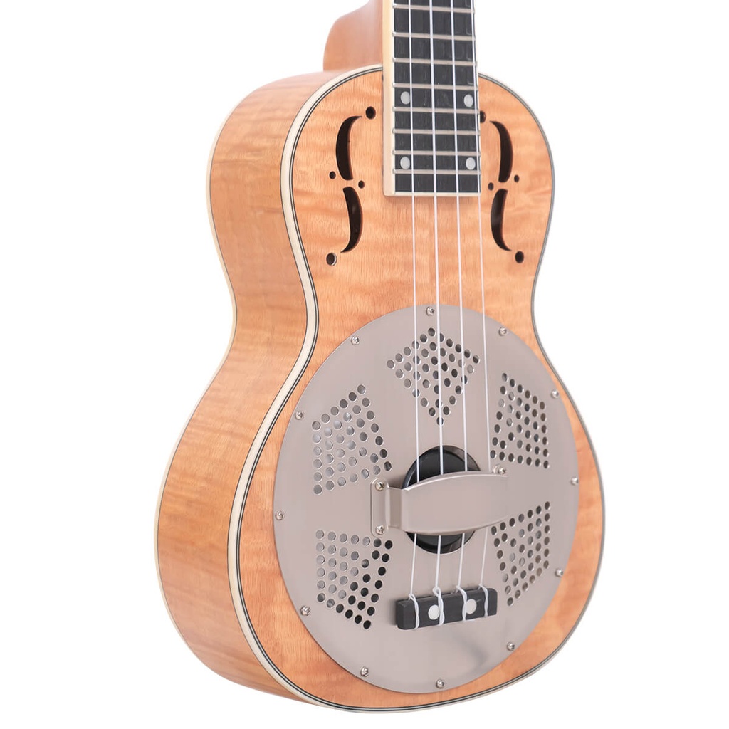 Gold Tone ResoMaple Tenor Curly Maple Resonator Ukulele with Gig Bag