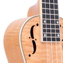 Gold Tone ResoMaple Tenor Curly Maple Resonator Ukulele with Gig Bag