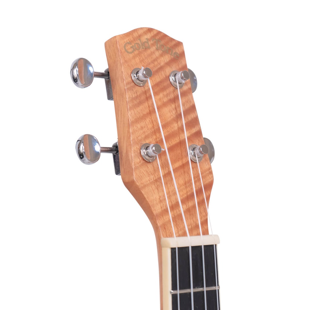Gold Tone ResoMaple Tenor Curly Maple Resonator Ukulele with Gig Bag