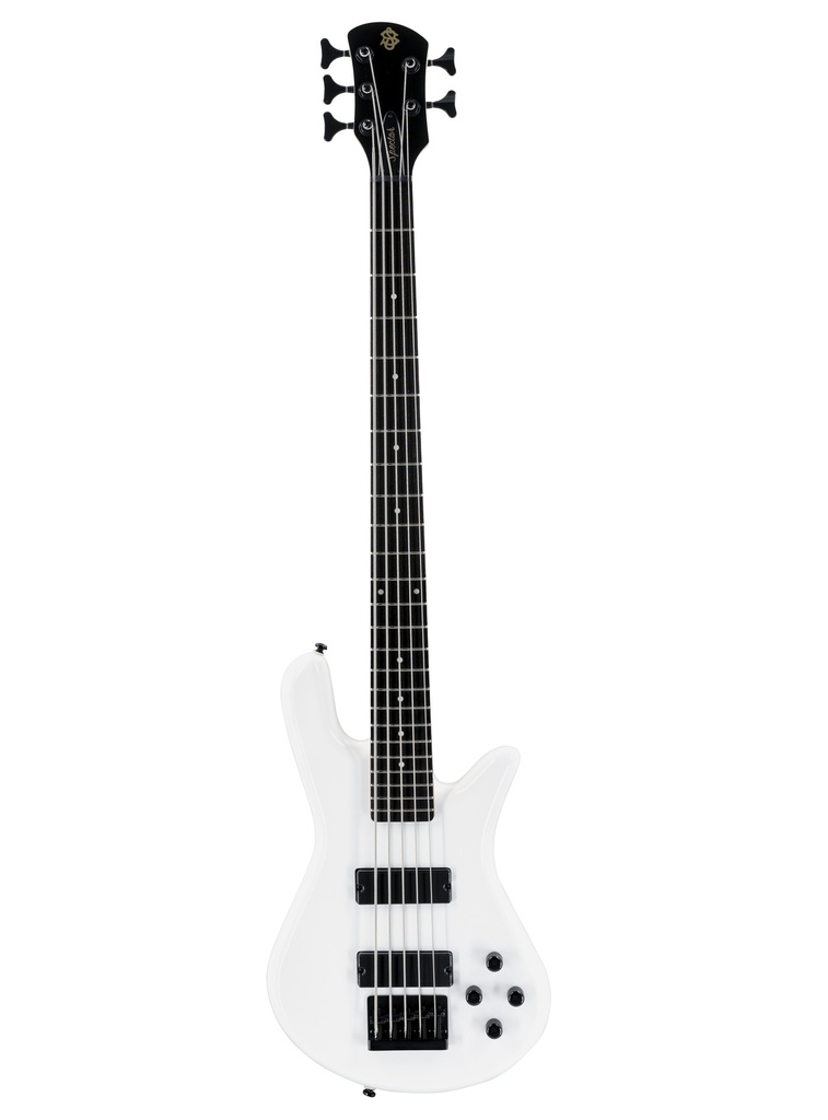 Spector Performer 5 Bass, Solid White Gloss