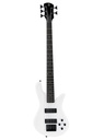 Spector Performer 5 Bass, Solid White Gloss