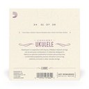 D'Addario EJ88C Nyltech Ukulele Strings, Concert
