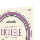 D'Addario EJ88C Nyltech Ukulele Strings, Concert