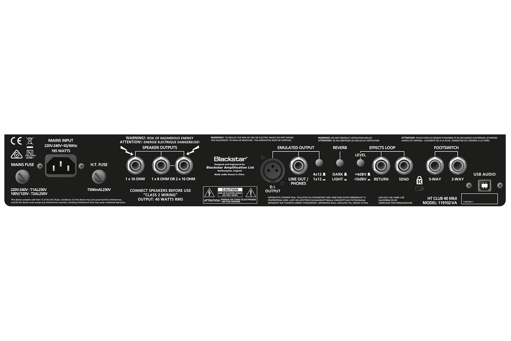 Blackstar HT CLUB 40W 1x12 Combo MKIII