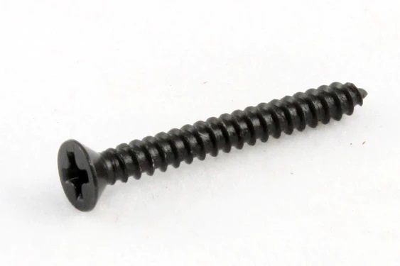 Allparts GS-0008 Tall Humbucking Ring Screws, Black, Pack of 8