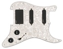 EMG Kirk Hammet S/S/81 Pro Series Pickguard - White Pearloid 3 Ply PG w/ Black PU's
