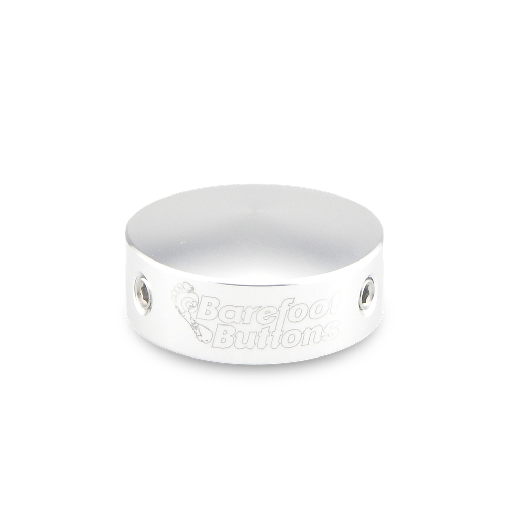 Barefoot Buttons V1 Standard Silver