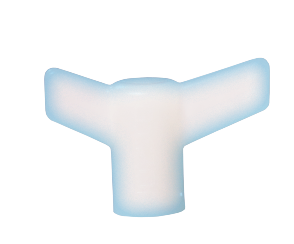 Barefoot Buttons WingMan, Iceman White Glow-in-the-Dark