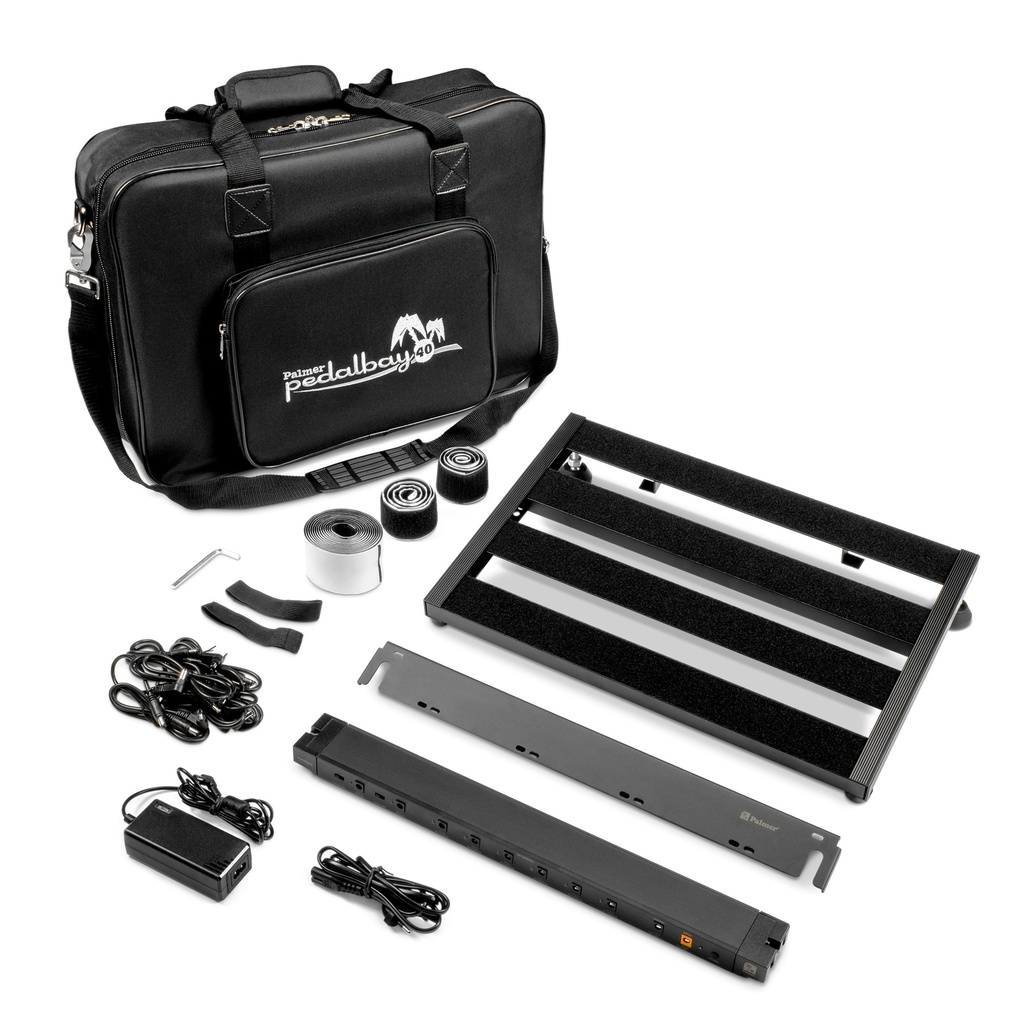 Palmer Pedalbay® 40 PB - Pedalboard with Case and Powerbar
