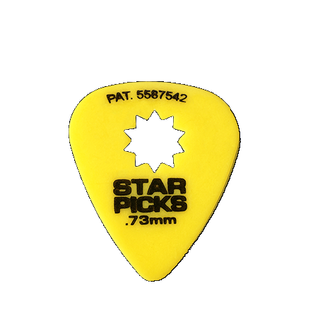 Everly Star Picks, .73 mm, 12 Pack