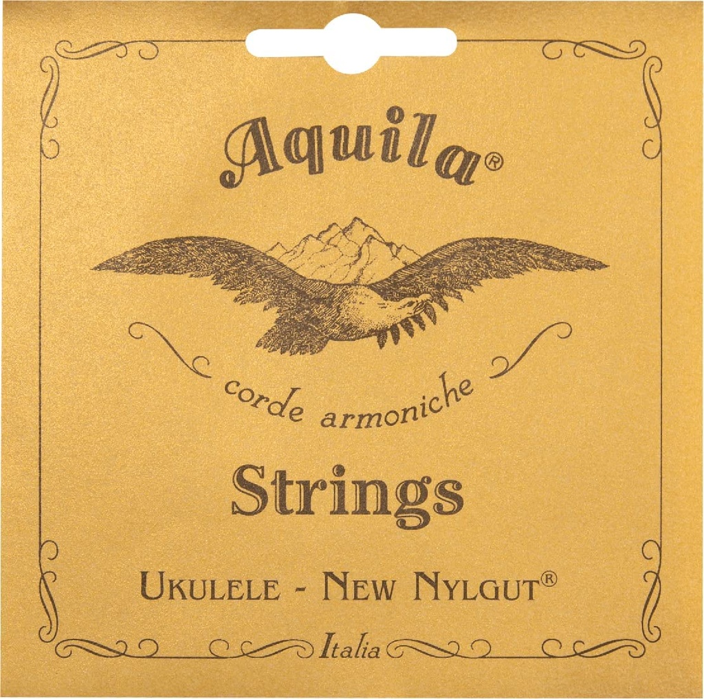 [4U] Aquila 4U Nylgut Soprano Ukulele Strings, Regular Tuning