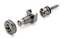 Schaller S-Locks Strap Retainers, Pair, Ruthenium