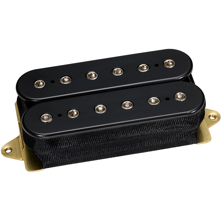 DiMarzio DP100F Super Distortion Pickup, F-Spaced, Black