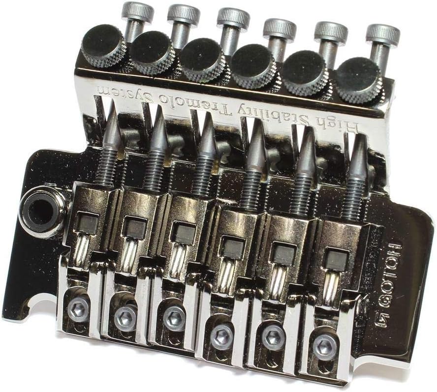 Gotoh GE1996T Floyd Rose Locking Tremolo Guitar Bridge, 33mm Block, Chrome