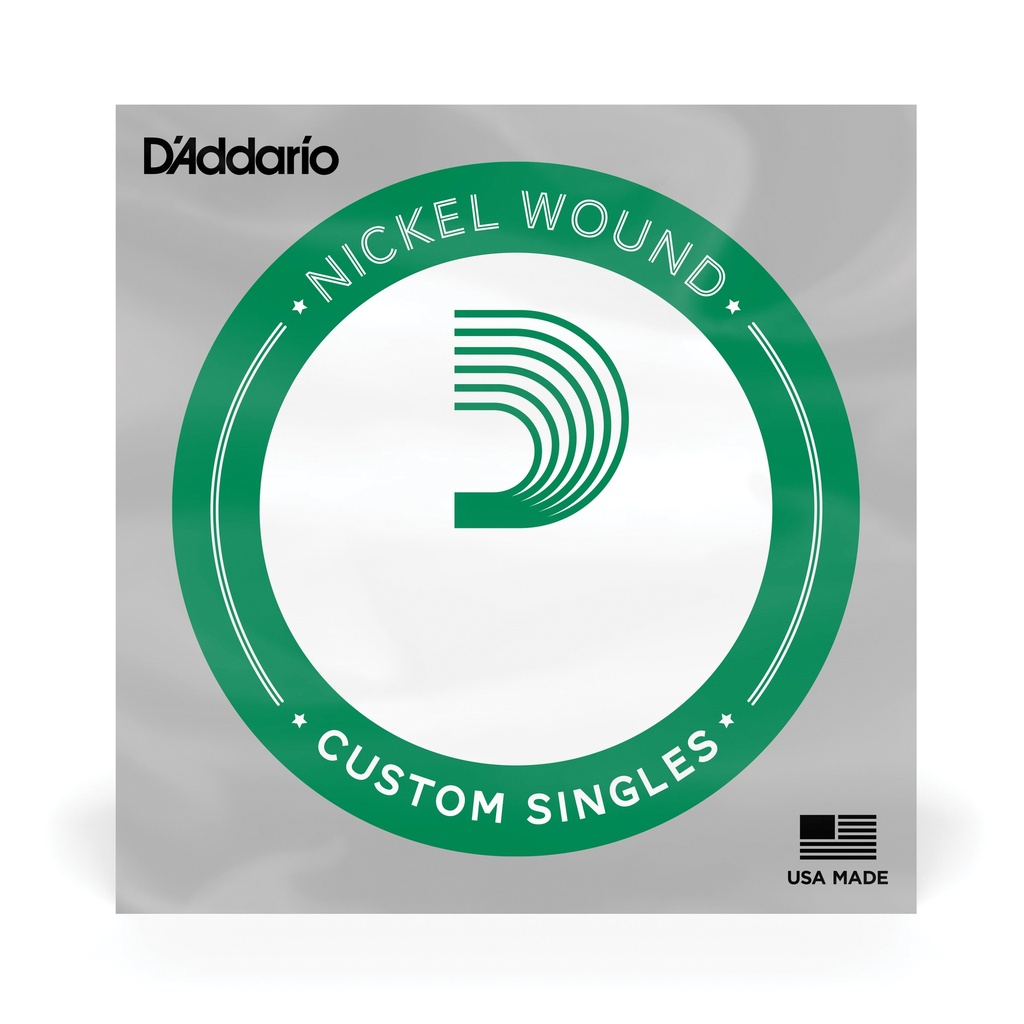 D'Addario NW064 Nickel Wound Electric Guitar Single String, .064