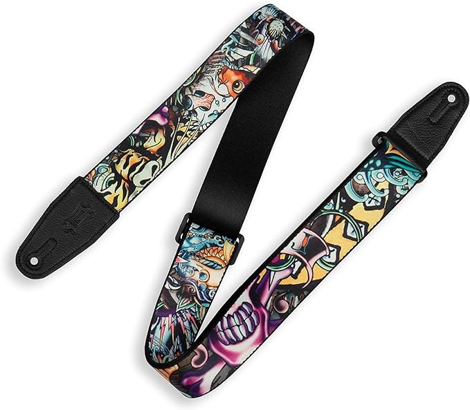 Levy's 2" Tattoo Series Poly Strap 003
