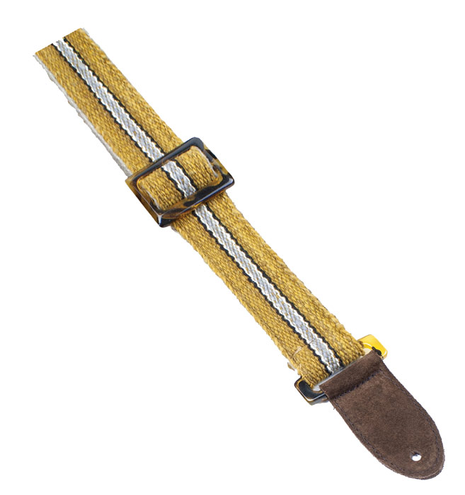 Henry Heller 2" Peruvian Strap, Tan/Brown/Beige