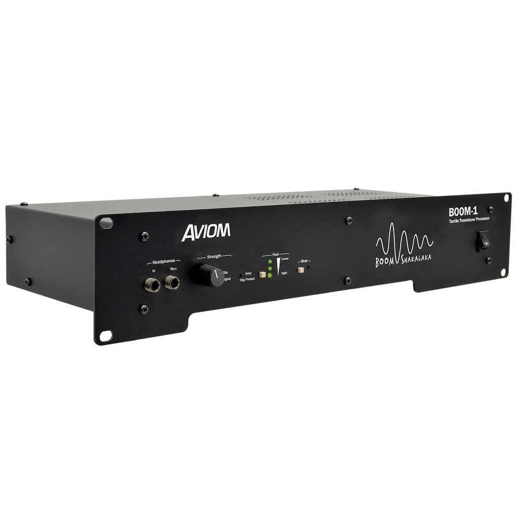 Aviom Boom-1 Tactile Transducer Processor and Amplifier