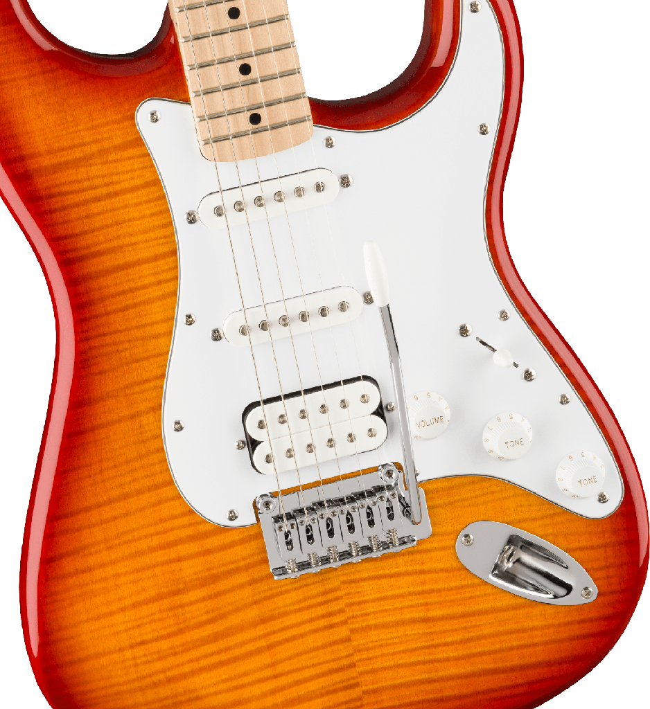 Squier Affinity Stratocaster FMT HSS, Sienna Sunburst