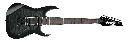 Ibanez Gio GRG7221QA 7-String Electric Guitar, Transparent Black Sunburst