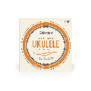 D'Addario EJ65B Baritone Ukulele Strings, Clear Nylon