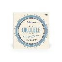 D'Addario EJ65T Tenor Ukulele Strings, Clear Nylon